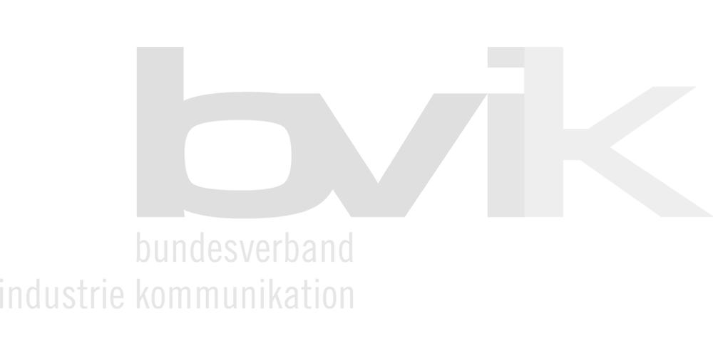 MRstudios Client Bvik logo in light grey colour without background.